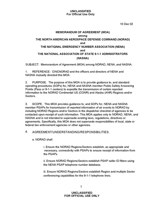 sample memorandum understanding