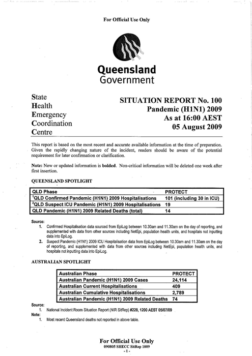 090805-SHECC-SitRep-100 090805-SHECC-SitRep-100